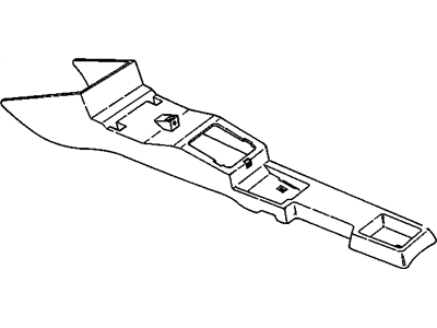 Pontiac Center Console - 96155919