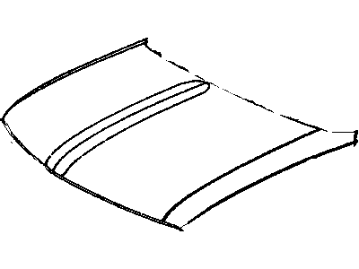 GM 15956705 Stripe, Front Fender And Body Ornamentation, Driver Side