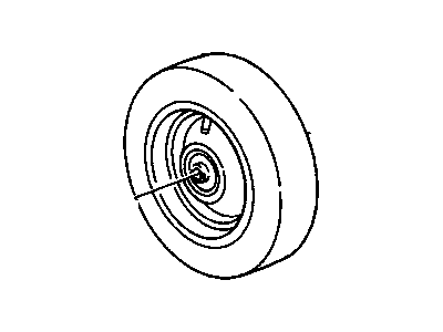 1985 Chevy S10 Blazer Spare Wheel - 9591883