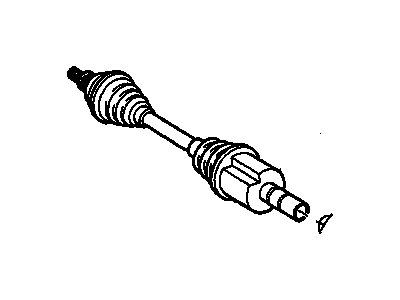 Oldsmobile Achieva Axle Shaft - 26018521