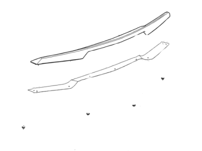 Chevy 22989472 Spoiler