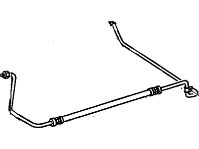 1999 Cadillac DeVille Automatic Transmission Oil Cooler Line - 25658710