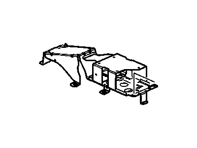 Hummer 15808655 BRACKET,AUTOMATIC TRANSMISSION CONTROL(W/ALIGNED BOLTS TO SHIFTER ASM)