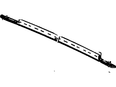 Cadillac 20806047 RAIL,LUGGAGE CARRIER SIDE(CHROME STAINLESS STEEL)(*KIT1)