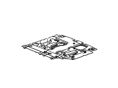 GM 25907506 Carpet, Wheelhouse