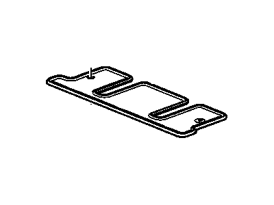 GM 20908549 Mat Package, Rear Floor(Carpet Insert)