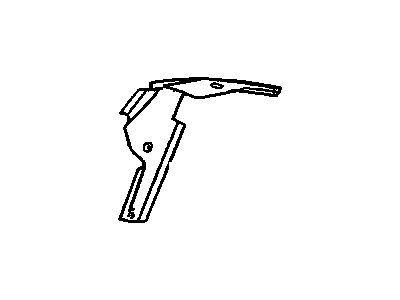 Cadillac 3545598 Package Tray Support