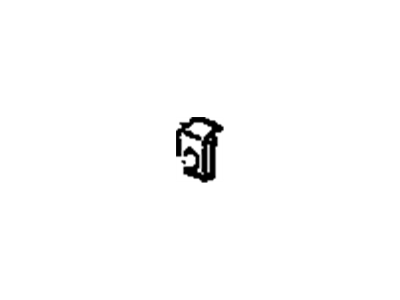 GMC 11500655 NUT,M4X0.7 U-SHAPE PC(BODY LOCK PILLAR PRESSURE RELIEF VALVE)