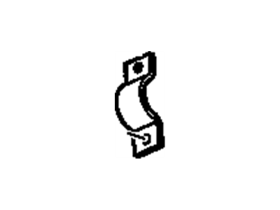GM 15574786 Clamp, Stabilizer Shaft, Rear