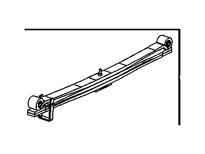 GM 15509938 Spring, Rear