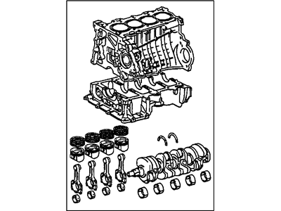 Pontiac 88972148 Short Block