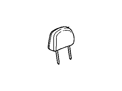 Buick 89022312 Headrest Pad