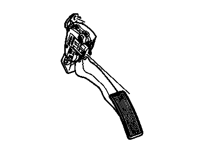 Chevy 25832864 Pedal Travel Sensor