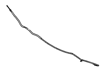 Chevy 25863079 Rear Cable