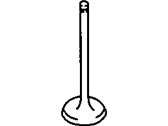 Chevrolet Tracker Intake Valve - 91177228 Intake Valve