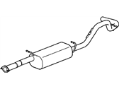 GMC Savana 1500 Muffler - 15159716 Muffler W/Tpipe