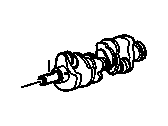 Buick Park Avenue Crankshaft - 24502168 Crankshaft