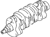 Chevrolet Tracker Crankshaft - 91177510 Crankshaft