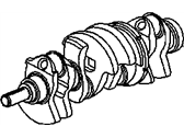 Cadillac Catera Crankshaft - 90509018 Crankshaft