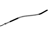 Buick Enclave Parking Brake Cable - 25826511 Rear Cable