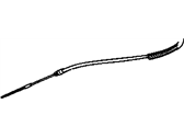 GMC Parking Brake Cable - 23475049 Rear Cable