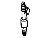 Chevrolet SSR Fuel Injector - 17113698 Injector
