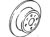 Cadillac Catera Brake Disc - 93182292 Rotor