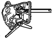 Chevrolet Lumina Window Regulator - 10414629 Window Regulator, Front Driver Side