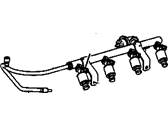 Chevrolet Fuel Injector - 17113674 Injector