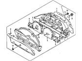 Chevrolet Metro Speedometer - 30017815 Cluster Assembly