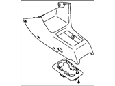 Chevrolet Metro Center Console - 30014267 Console Assembly