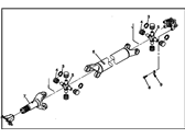 GMC Envoy Drive Shaft - 15833884 Drive Shaft