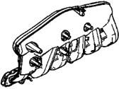 Chevrolet Trailblazer Intake Manifold - 89017800 Intake Manifold