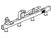 Chevrolet SSR Fuel Rail - 12580914 Fuel Rail