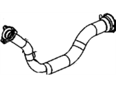 GMC Jimmy Catalytic Converter - 15006097 Front Pipe