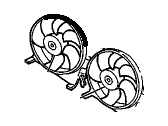 Cadillac Catera Radiator fan - 24436494 Fan & Motor
