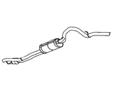 GMC Sierra 3500 Classic Muffler - 15798957 Muffler
