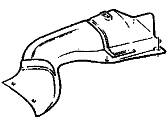 Cadillac Catera Exhaust Heat Shield - 90499166 Shield