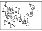 Chevrolet Prizm Brake Calipers - 94857013 Caliper