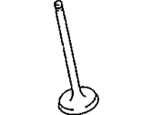 Chevrolet Metro Intake Valve - 96068605 Exhaust Valve