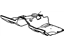 GM 15250712 Barrier, Floor Pan, Front