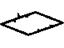 GM 15952087 Deadener, Floor Pan, Front