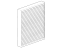 GM 84983617 Filter Kit, Air Distributor