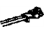 GM 8917236 Under Hood Lamp Clip