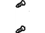 GM 11588625 Sunshade Screw