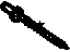GM 92138363 License Bracket Rivet
