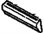 GM 10141714 Lower Molding, Rear Passenger Side