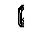 GM 15022049 Plate, Door Lock, Rear
