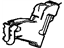 GM 25786450 Air Duct, Driver Side