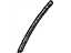 GM 20485231 Reveal Molding, Black, Driver Side